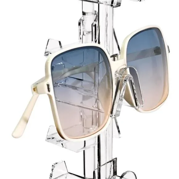 Premium Acrylic Rotating Sunglasses, Eyewear Holder Display, Eyewear